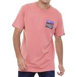 Camiseta Quiksilver Dream Cave - Masculina ROSA