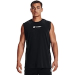 Camiseta Regata Under Armour Curry Graphic Tank - Masculina PRETO