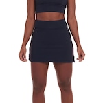 Short Saia Sandy Fitness Basic com Bolso - Feminina PRETO