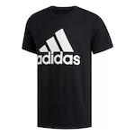 Camiseta adidas Basic Badge Of Sport - Masculina PRETO