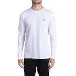 Camiseta Billabong Manga Longa DBah Wave II - Masculina BRANCO