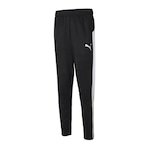 Calça Puma Active Tricot - Masculina PRETO/BRANCO