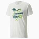 Camiseta Puma Performance Graphic Illustrated - Masculina BRANCO