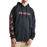 Blusão de Moletom com Capuz Volcom Canguru Stonedeep - Masculino PRETO