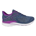 Tênis Olympikus Flit 2 EVASense - Feminino AZUL ESC/ROXO