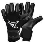 Luvas de Goleiro de Campo Three Stars Touch - Adulto PRETO