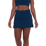 Short Saia Sandy Fitness Basic com Bolso - Feminina AZUL ESCURO