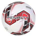 Bola de Futebol de Campo Penalty Storm Costurada VERMELHO/BRANCO