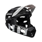 Capacete para Ciclismo Bell Super Air Spherical Fasthouse PRETO