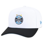 Bone Aba Curva New Era 9Forty A-Frame Futebol Gremio - Snapback - Adulto BRANCO