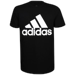 Camiseta adidas Basic Bos Tee - Masculina PRETO/BRANCO