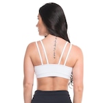 Top Sandy Fitness Up Clean Snd Fitness - Feminino BRANCO