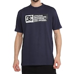 Camiseta DC Shoes Demsity Zone Hss - Masculina AZUL ESCURO