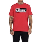 Camiseta DC Shoes Demsity Zone Hss - Masculina VERMELHO