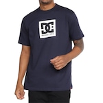 Camiseta DC Shoes Square Star Hss - Masculina AZUL ESCURO