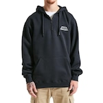 Blusão de Moletom com Capuz Volcom Canguru Post Chromatic - Masculino PRETO