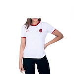 Camiseta do Flamengo Braziline Master - Feminina BRANCO/VERMELHO