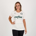 Camisa Palmeiras Puma II 2022 - Feminina BRANCO