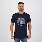 Camiseta New Era NBA Minnesota Timberwolves II - Masculina AZUL ESCURO