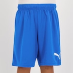 Bermuda Puma Teamrise - Infantil AZUL