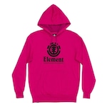 Blusão de Moletom com Capuz Element Canguru Vertical - Masculino ROSA