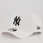 Boné Aba Curva New Era MLB New York Yankees 940 NY - Snapback - Adulto BRANCO