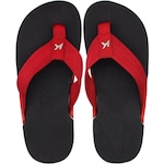 Chinelo Kenner NK6 - Masculino Vermelho/Preto