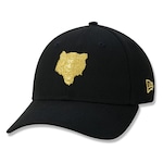 Boné Aba Curva New Era 9Twenty ST China Vibes Tiger NE BLK - Strapback - Adulto PRETO