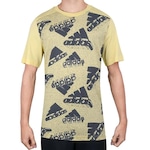 Camiseta adidas Brand Love - Masculina AMARELO