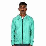 Jaqueta Corta Vento com Capuz WSS Light Santa Catarina - Masculina VERDE