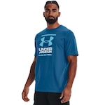 Camiseta Under Armour GL Foundation - Masculino AZUL/AZUL CLARO