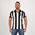 Camisa Futfanatics Botafogo Retrô 1962 7 - Masculina PRETO