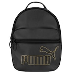 Mochila Puma Core Up Minime Backpack - Feminina PRETO/OURO