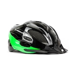 Capacete para Bike Absolute Nero - Adulto PRETO/VERDE