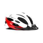 Capacete para Bike Absolute Nero - Adulto BRANCO/VERMELHO