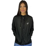 Jaqueta Corta Vento Light WSS Dino com Capuz - Feminina PRETO