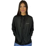 Jaqueta Corta Vento com Capuz WSS Light Corrida - Feminina PRETO