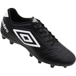 Chuteira Campo Umbro Class - Adulto PRETO/BRANCO