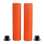 Manopla High One Silicone para Bike Mtb - 135mm LARANJA