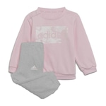 Conjunto adidas Essentials - Infantil ROSA