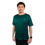 Camiseta Mizuno Run Spark 2 - Masculina VERDE ESCURO