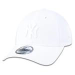 Boné Aba Curva New Era 9Twenty Mlb New York Yankees - Strapback - Adulto BRANCO