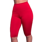 Bermuda Vekyo Longa Suplex Liso - Feminina VERMELHO