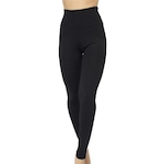 Calça Legging Vekyo Lisa Cós Alto Cintura Alta - Feminina PRETO