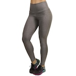 Calça Legging Vekyo Lisa Cós Alto Cintura Alta - Feminina CINZA