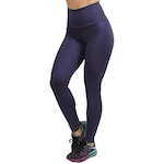 Calça Legging Vekyo Lisa Cós Alto Cintura Alta - Feminina AZUL ESCURO