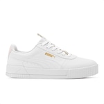 Tênis Puma Carina Bold BDP - Feminino BRANCO/OURO