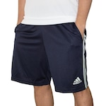 Bermuda adidas 3S - Masculina PRETO/VERDE