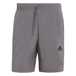 Shorts adidas Aeroready Essentials Chelsea 3S - Masculino CINZA/PRETO