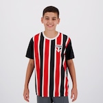 Camisa do São Paulo Futfanatics Change - Infantil PRETO